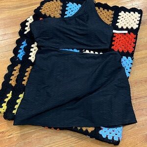 Victoria's Secret Black One-Shoulder Swimsuit